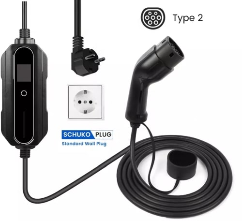 5-EVMOTIONS Sigma EVSE Type2 (max. 16A) Borne de recharge mobile