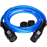 EVMOTIONS Gamma Typ 2 -> Typ 2 blue (3x32A) Elektroauto Ladekabel